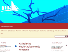 Tablet Screenshot of khg-konstanz.de